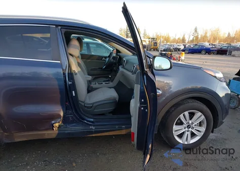 2017 Kia Sportage Lx from USA, damaged, VIN KNDPMCACXH7100087